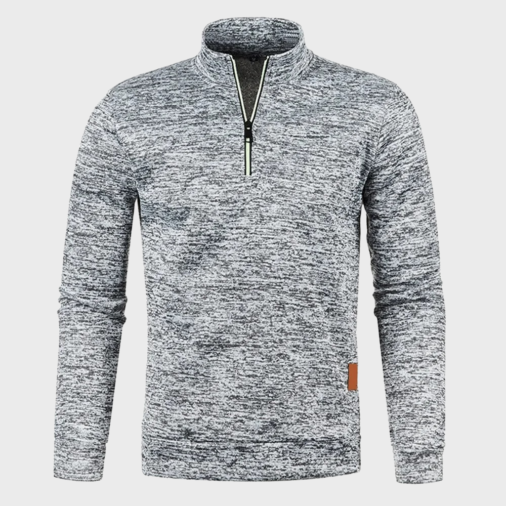 Streetwave Mens Zip Up Sweater Luca Warm Comfortable Soft Fabric Versatile Everyday Wear