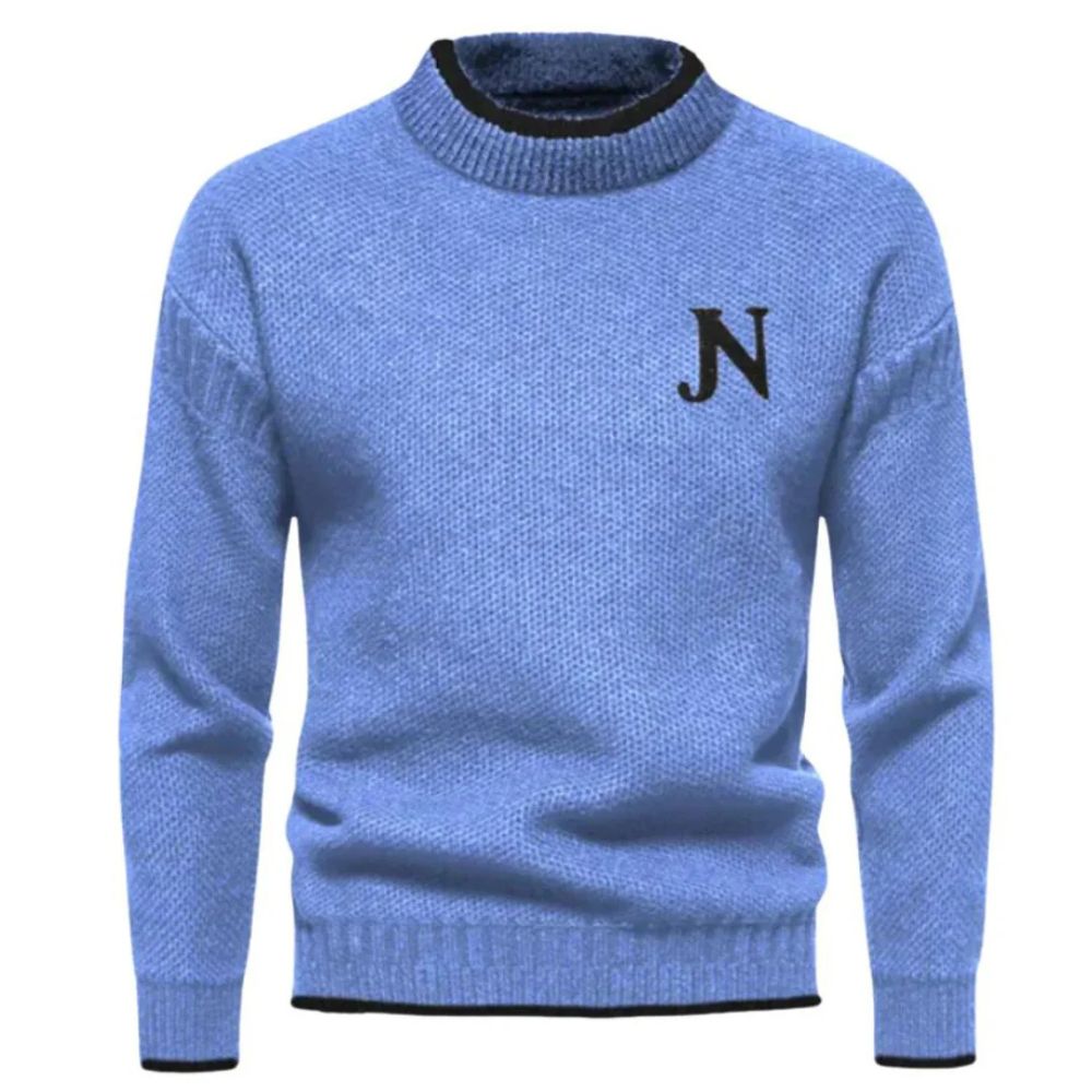 Street-wave Edgar Men's Warm Knit Pullover For Everyday Cozy Comfort And Timeless Style