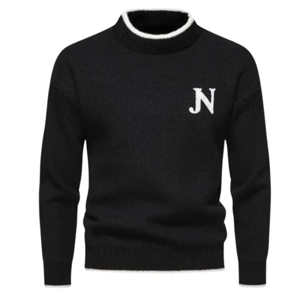 Street-wave Edgar Men's Warm Knit Pullover For Everyday Cozy Comfort And Timeless Style