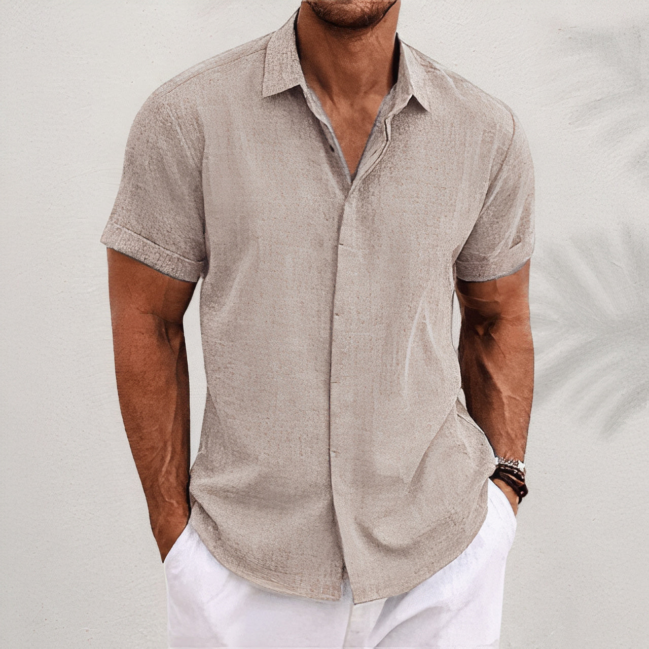 Mens Summer Shirt Lightweight Breathable Comfort Fit Streetwave For Men Casual Everyday Wear