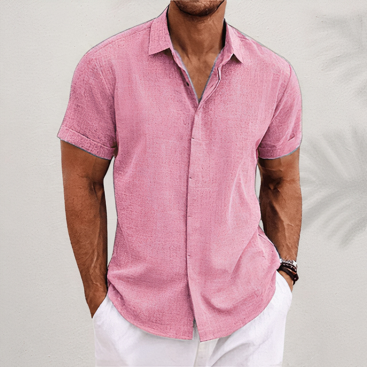 Mens Summer Shirt Lightweight Breathable Comfort Fit Streetwave For Men Casual Everyday Wear
