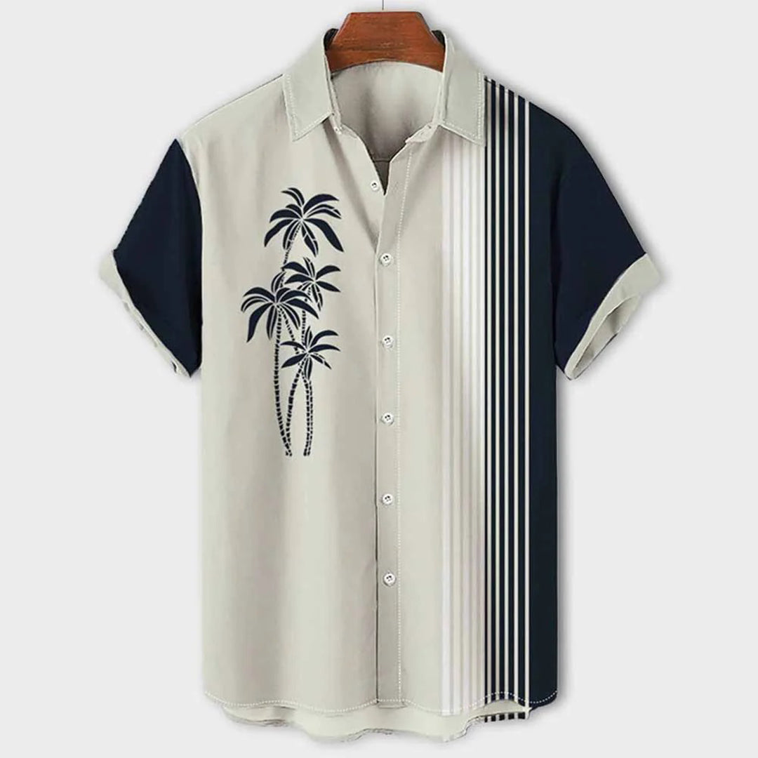 Streetwave Mens Summer Shirt Breathable Lightweight Fabric Loose Fit For Men All Day Comfort
