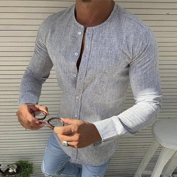 Street-Wave Mens Summer Shirt Breathable Lightweight Relaxed Fit All Day Comfort For Hot Days
