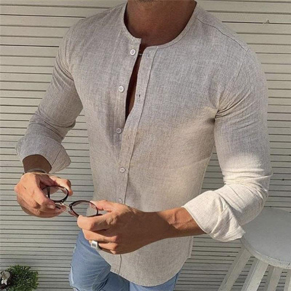 Street-Wave Mens Summer Shirt Breathable Lightweight Relaxed Fit All Day Comfort For Hot Days