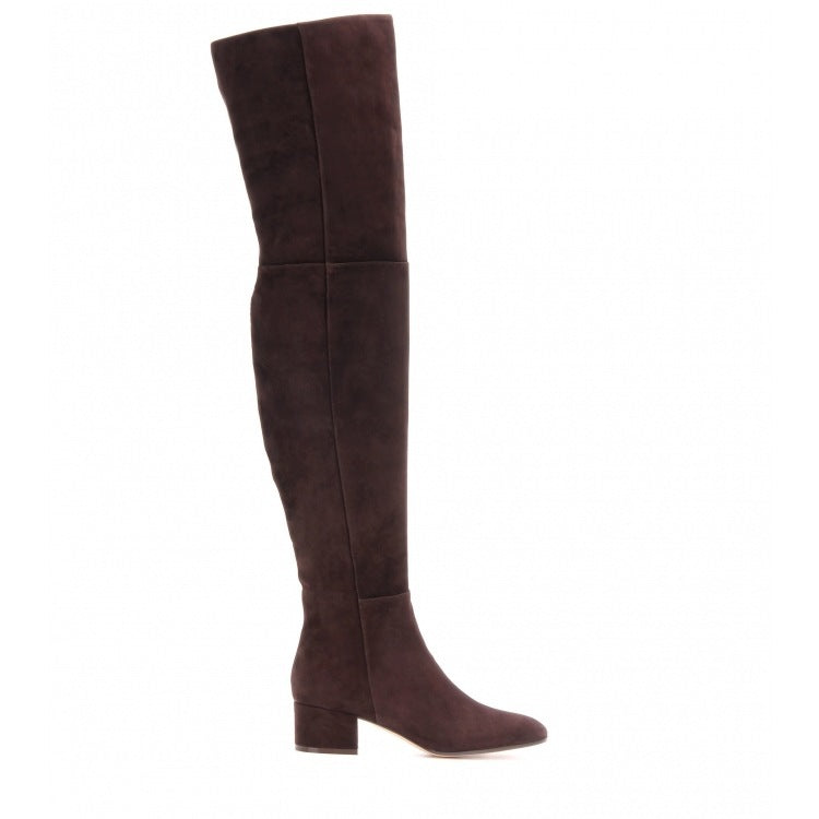 Street Wave Knee High Boots For Women Luxurious Winter Footwear With Timeless Elegant Design