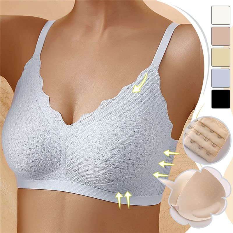 Women's Seamless Bra with Soft Fabric and Stretch Fit