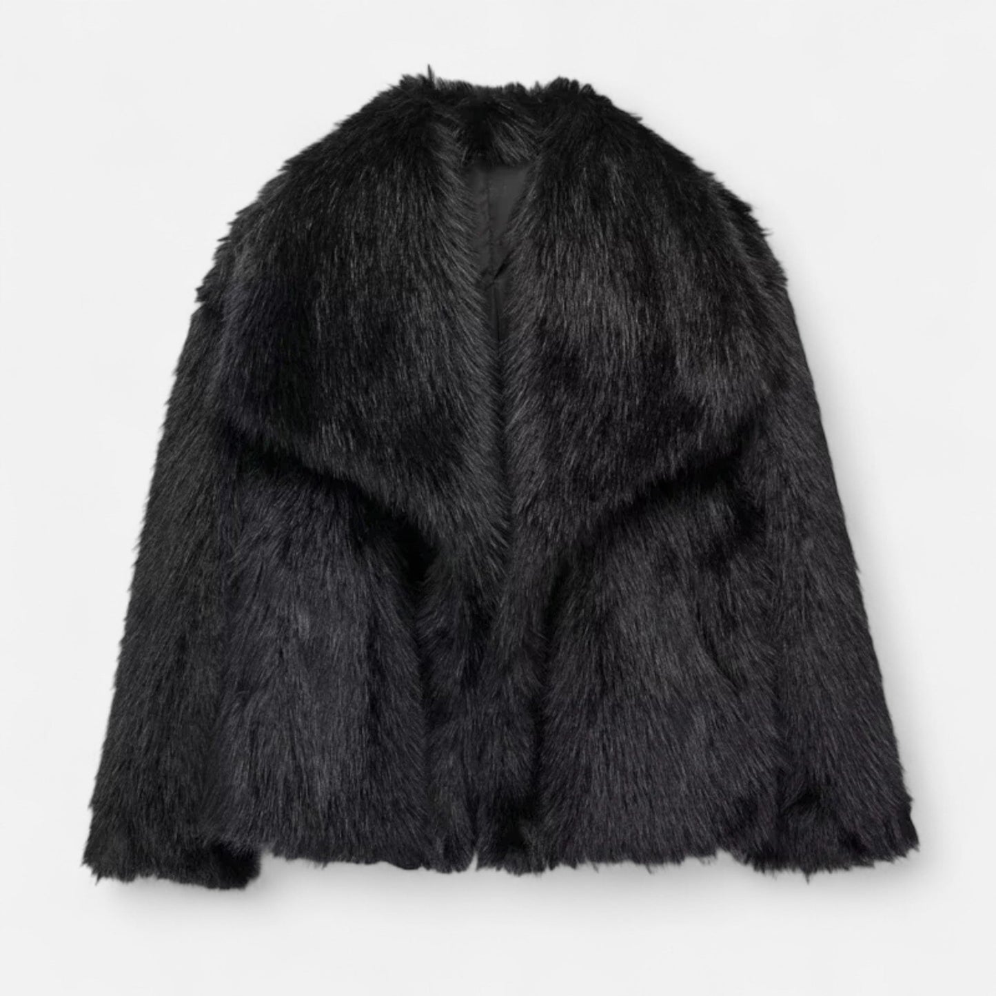 Anna Women Faux Fur Jacket by Street Wave Plush Warm Chic