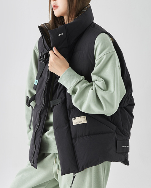 Street-wave Bodywarmer Puffer Vest Warm And Comfy For Winter Outdoor Enthusiasts And City Adventurers