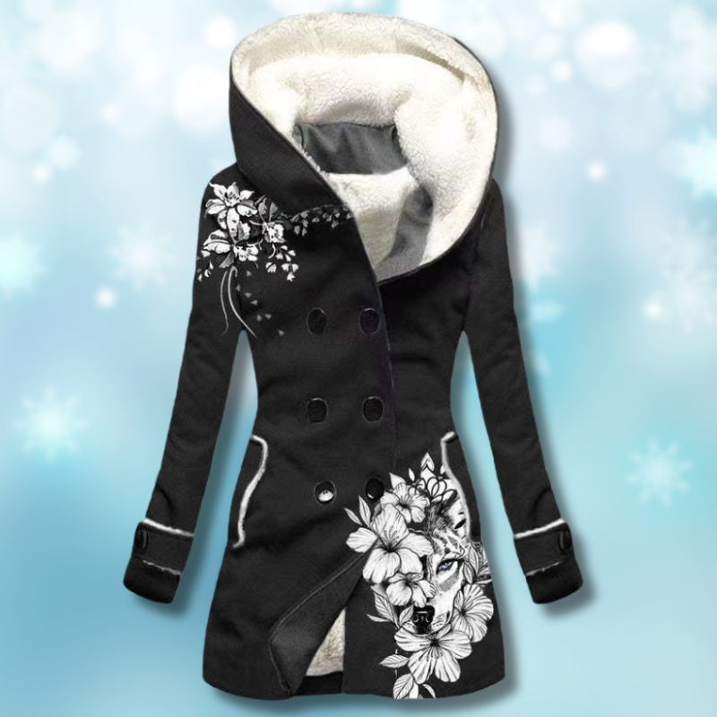 Street Wave Tailored Elegant Winter Dress Coat For Women With Plush Lining And Cozy Warmth