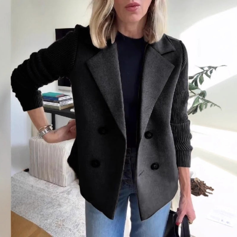 Léa Knit Soft Blazer By Street Wave For Women Versatile Comfort