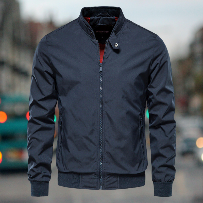 Street-Wave Modern Lightweight Casual Jacket For Men All Day Comfort And Breathable Wear