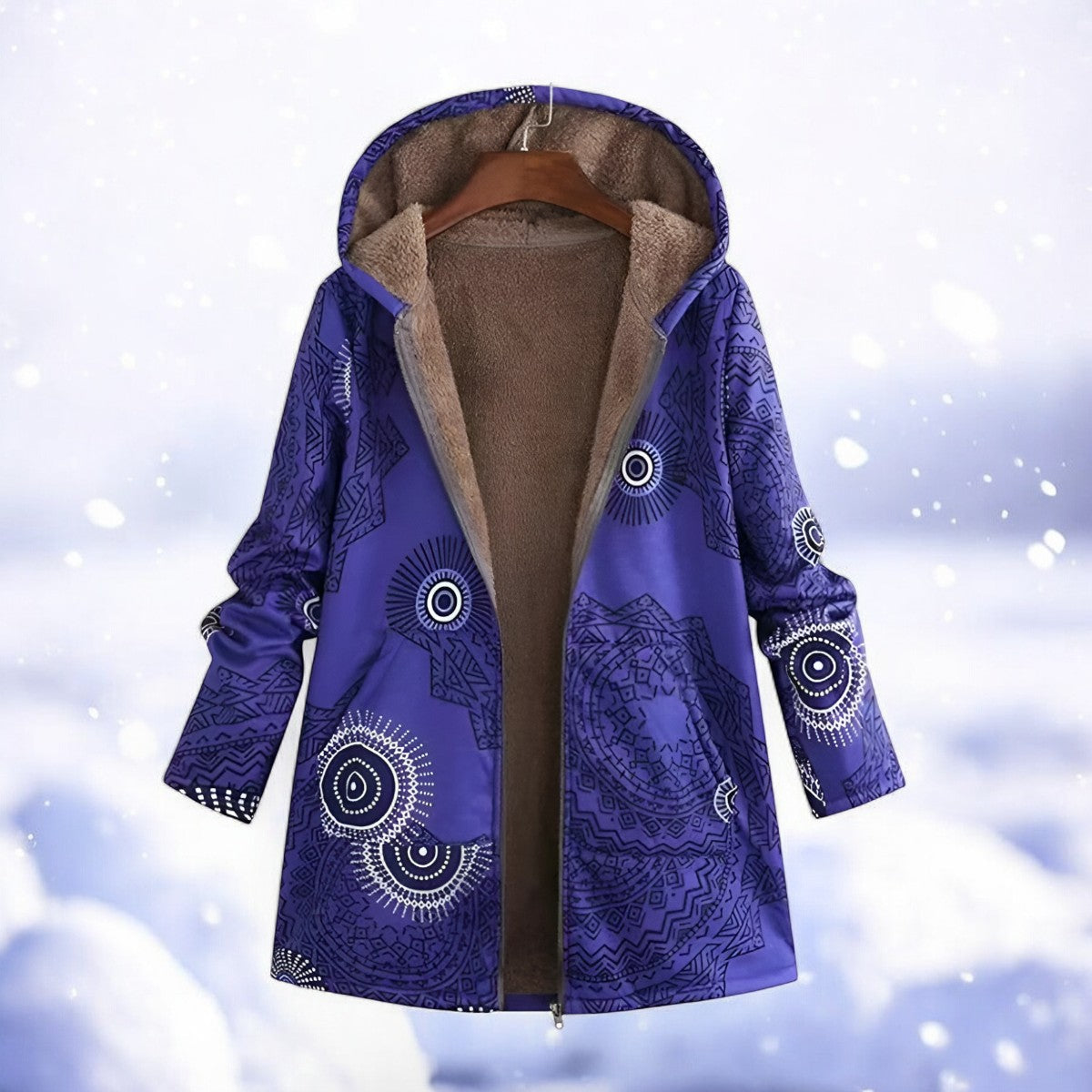 Street-wave Women's Red Winter Parka With Cozy Fleece Lining For Warmth And Style
