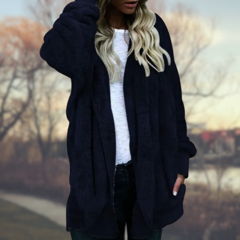 Street-wave Winter Coat for Women Cozy Plush Warmth and Effortless Style Perfect for Cold Weather