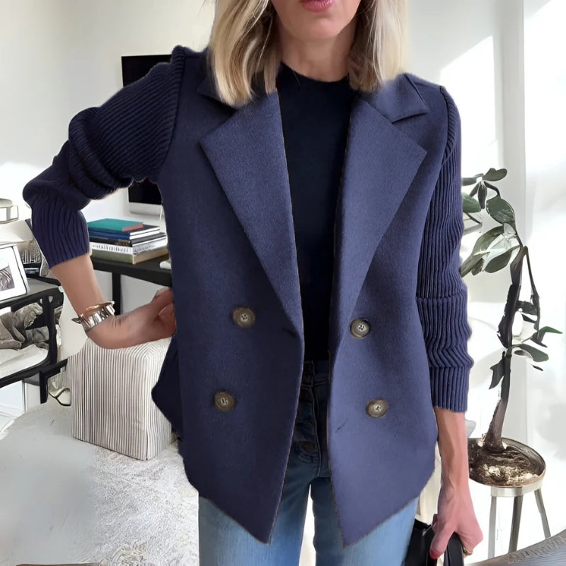 Léa Knit Soft Blazer By Street Wave For Women Versatile Comfort