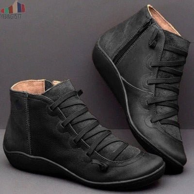 Bocata Winter Waterproof Orthopedic Men's Boots Warm All Day Comfort for Outdoors
