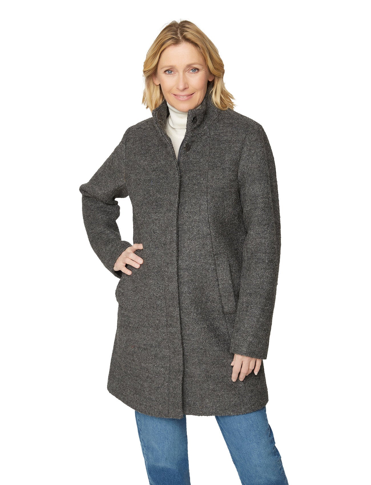 Street-Wave Rebecca Wool Winter Coat for Women - Classic Warmth, Cozy Fit, Timeless Style