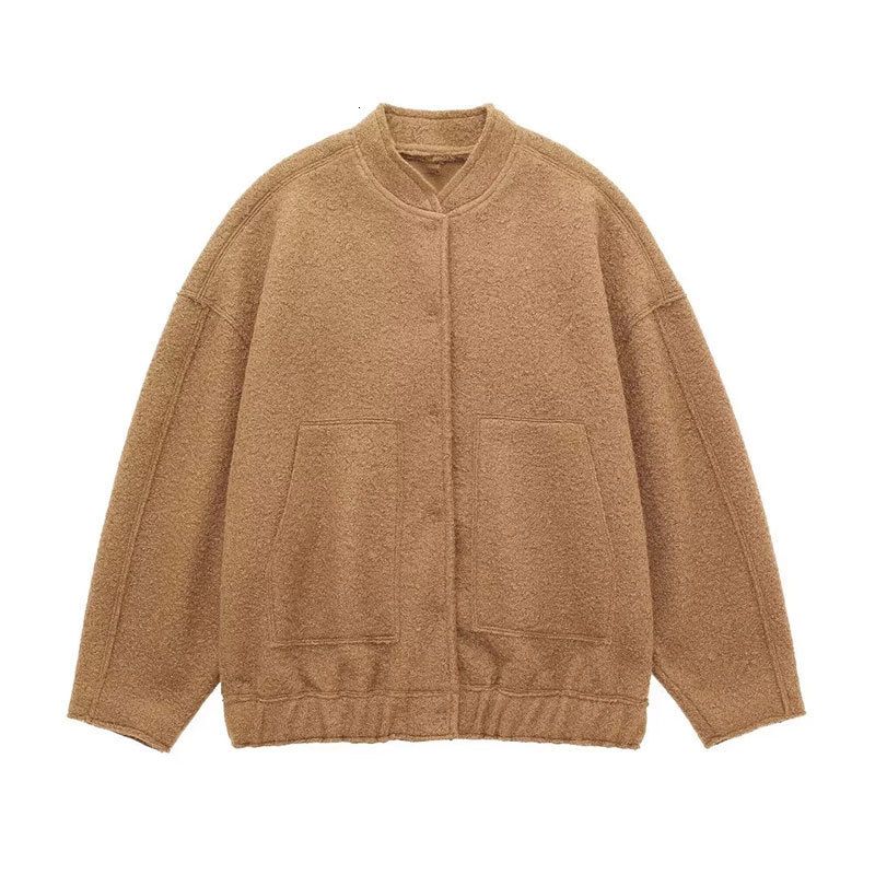 Streetwave Women's Bomber Jacket Cozy Warmth Casual Yet Stylish Outerwear For Everyday