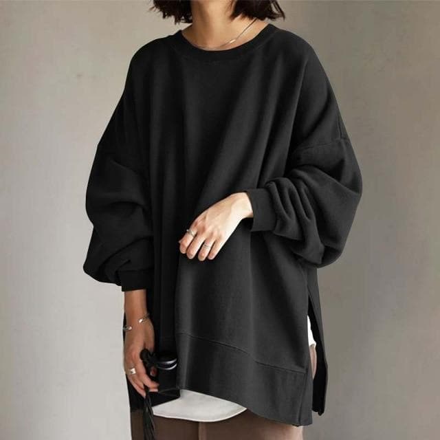 Streetwave Oversized Pullover For Women Casual Yet Elegant Longline Knit Sweater