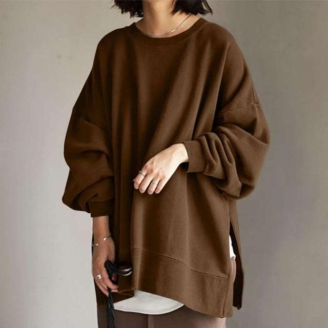 Streetwave Oversized Pullover For Women Casual Yet Elegant Longline Knit Sweater