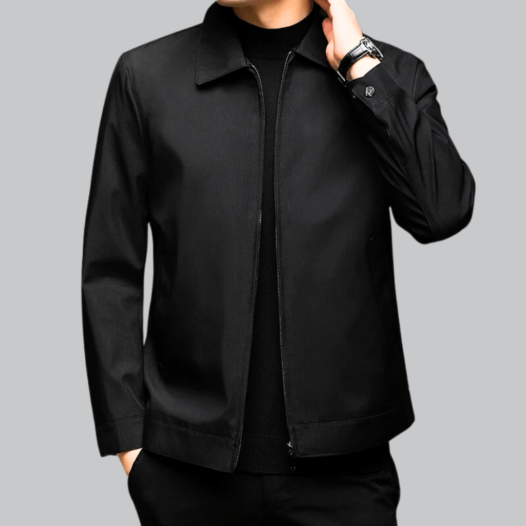Street-wave Mens Smart Fit Autumn Jacket Tailored Silhouette For Business Casual Professionals