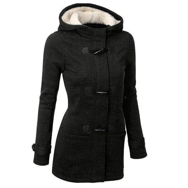 Streetwave Womens Cozy Fleece Hoodie Jacket Soft Lined Outerwear Warm Comfort Everyday Wear