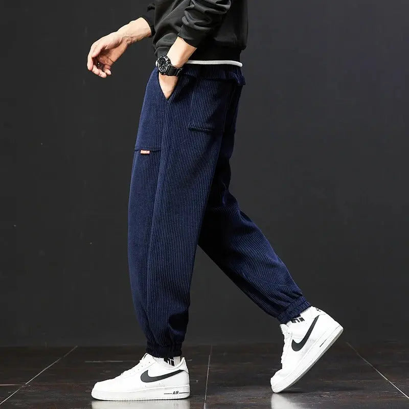 Waylynn Canyon Corduroy Sweatpants With Deep Pockets Unisex Relaxed Fit