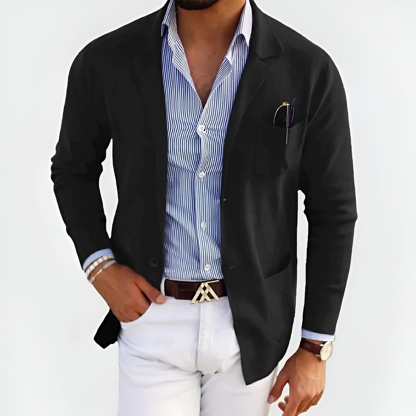 Street Wave Men's Blazer Jacket Premium Elegant Look Versatile For Office And Occasions