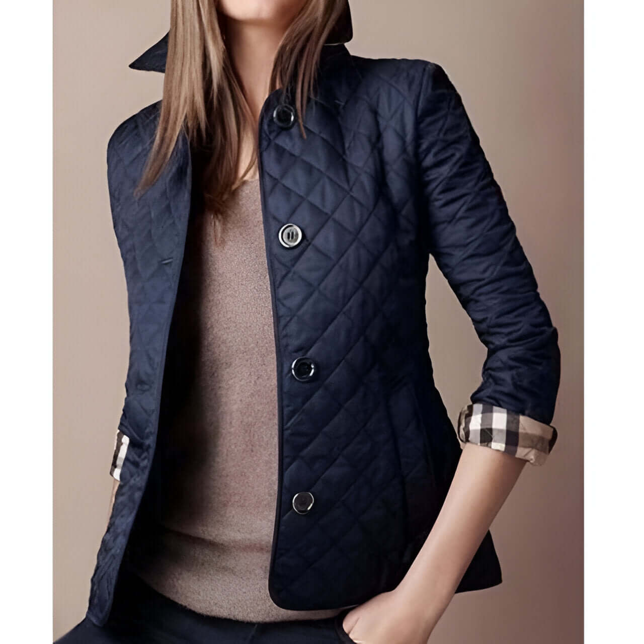 Streetwave Silk Quilted Jacket For Women Luxurious Breathable Comfort And Elegant Style