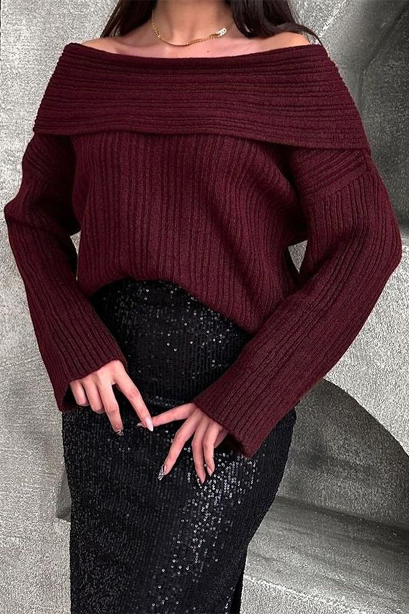 Street-wave Chunky Knit Winter Sweatshirt For Women With Cozy Comfort And Premium Warmth
