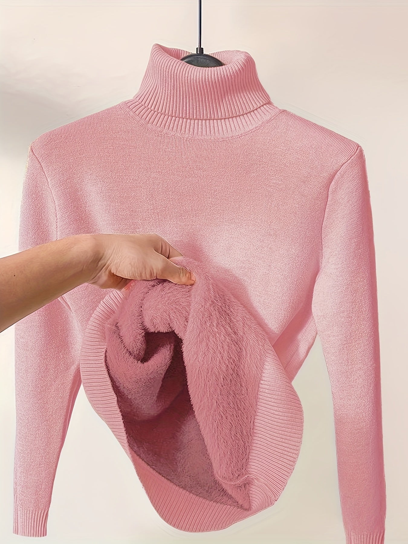 Street-Wave Knit Turtleneck Sweater Warmth And Comfort For Winter Days And Everyday Casual Style