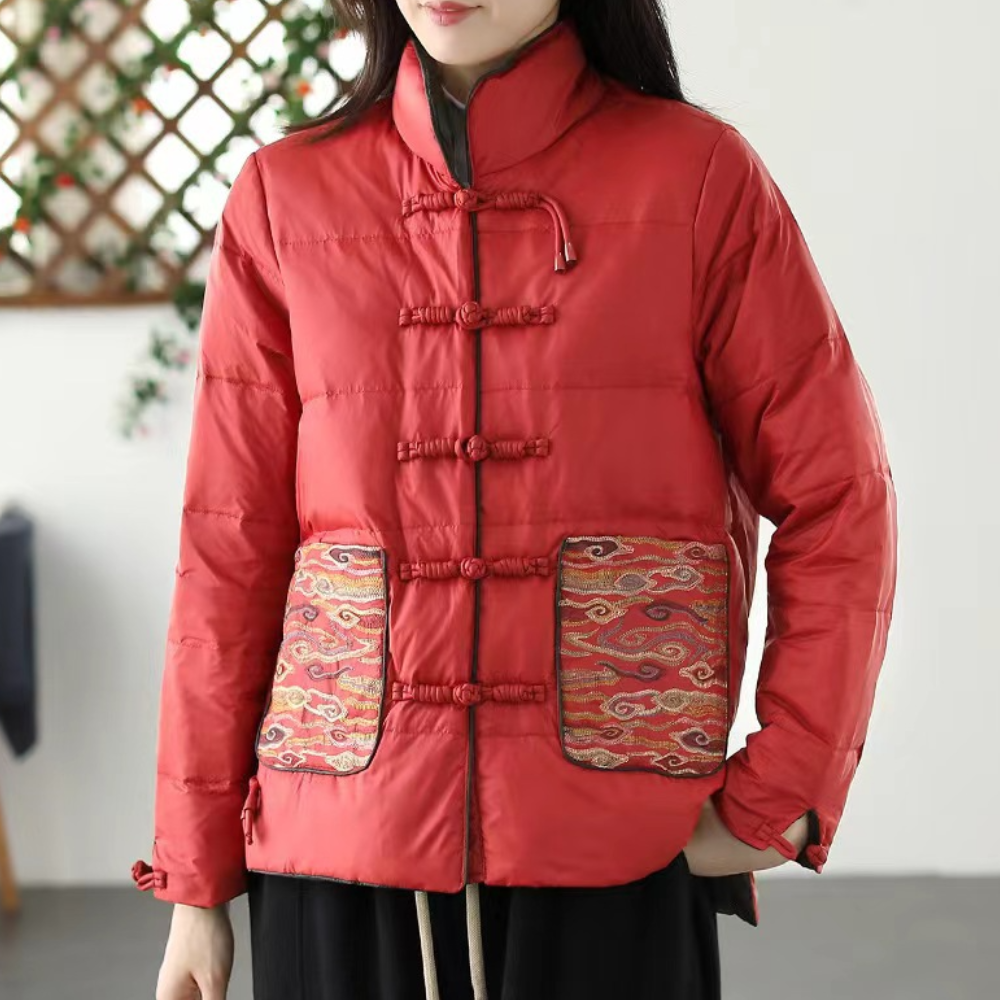 Street-wave Womens Winter Jacket Timeless Quilted Puffer With Warmth And Decorative Pockets