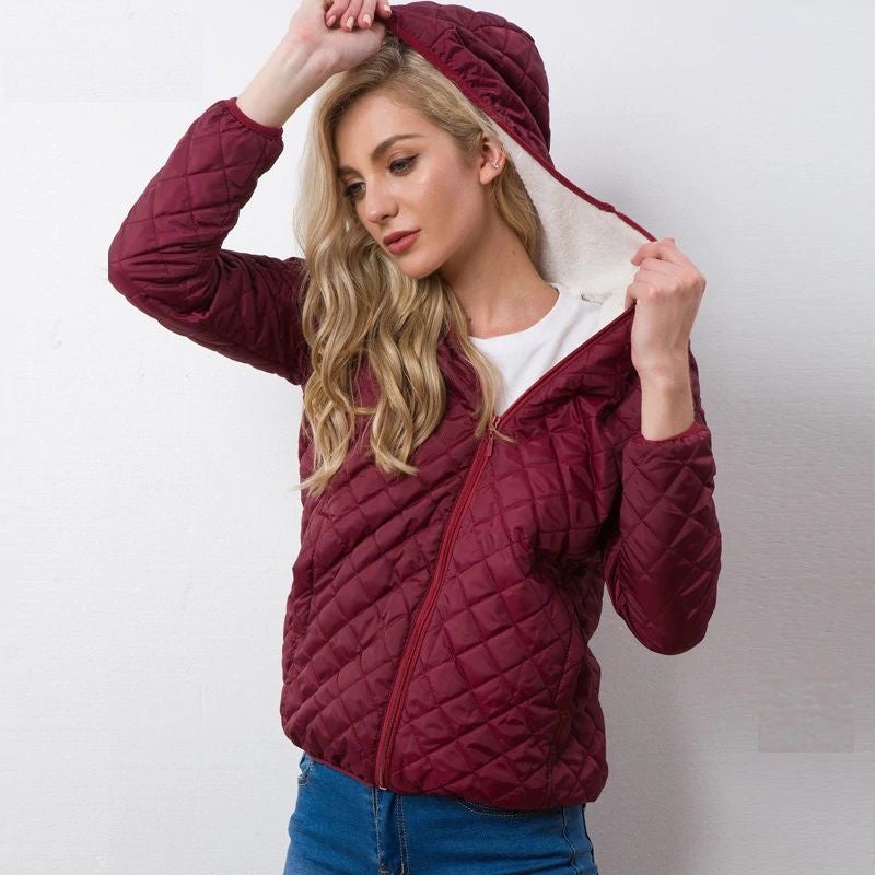 Street Wave Dianne Quilted Insulated Winter Jacket For Women Cozy Warmth In Style