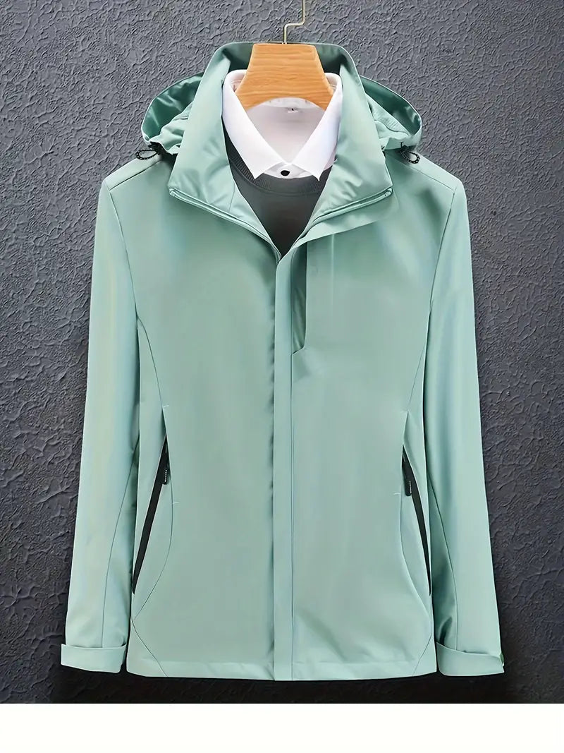 Alyssa Women Winter Zip Closure Hooded Jacket Street Wave Windproof Warmth
