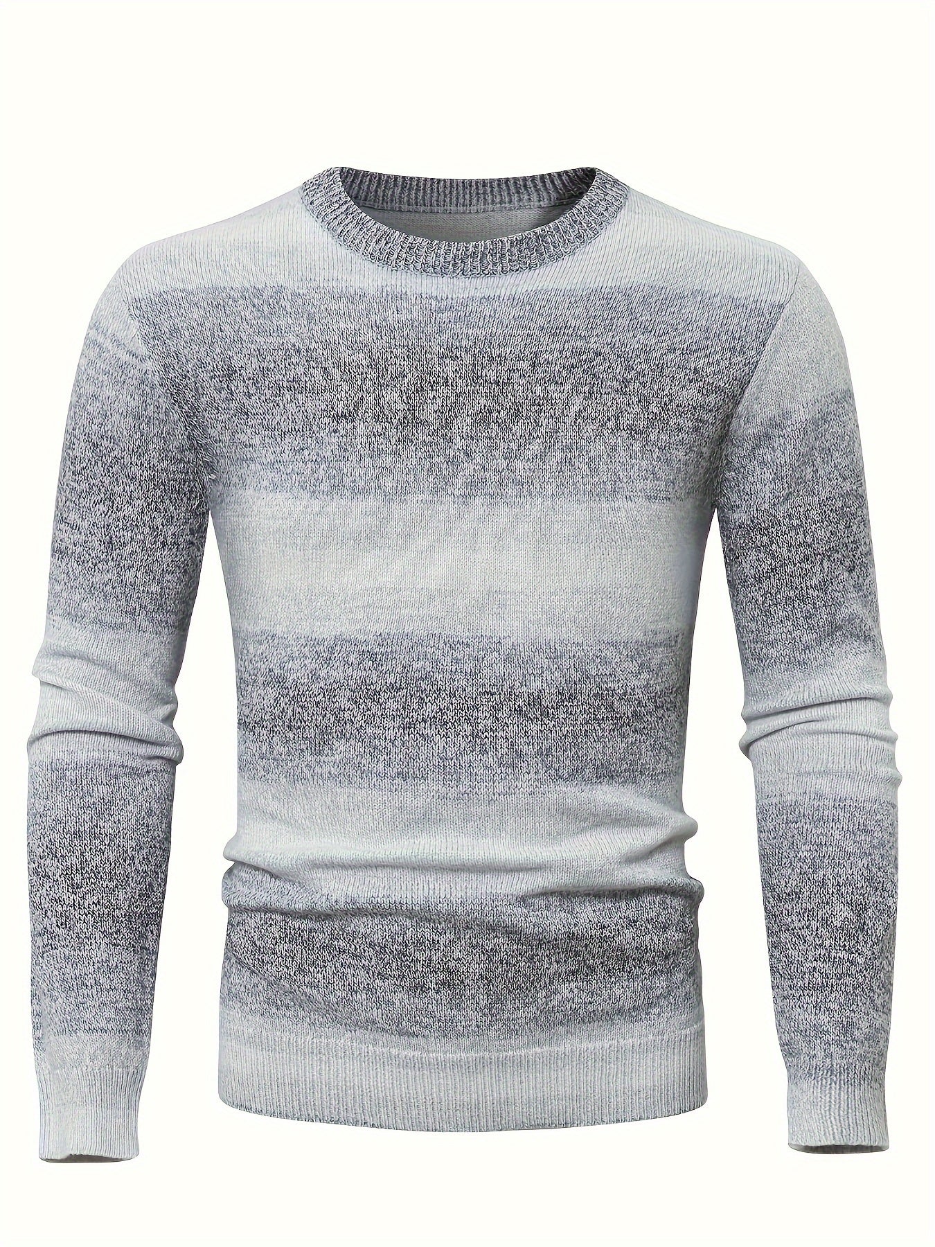 Street Wave Knit Sweater Acrylic Cotton Blend For Everyday Casual Wear Timeless Comfort