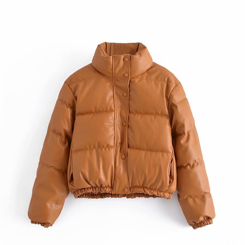 Street Wave Short Puffer Parka Insulated Warm Unisex Coat