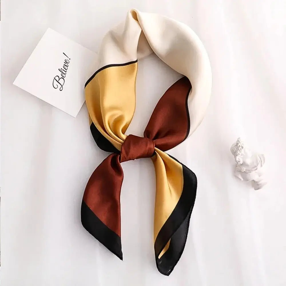 Waylynn Celeste Silk Scarves For Chic Women Versatile Neck Hair Bag Style