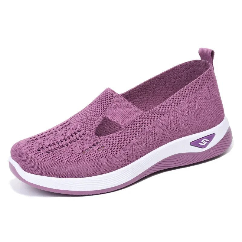 Street-Wave Orthopedic Womens Shoes Lightweight Slip-On For All-Day Comfort Ideal For Active Women On The Move