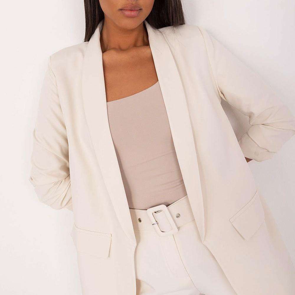 Streetwave Open Front Blazer Lightweight Chic For Effortless Layering Women Everyday Outfit Essential