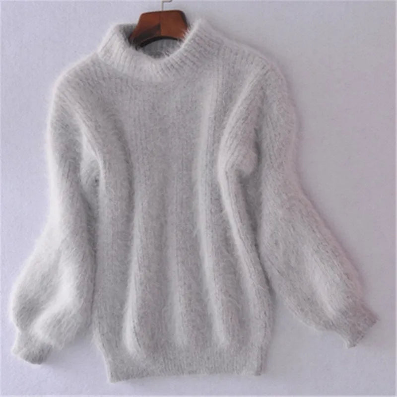 Street-wave Teddy Sweater With Collar For Women Cozy Plush Warmth Everyday Style