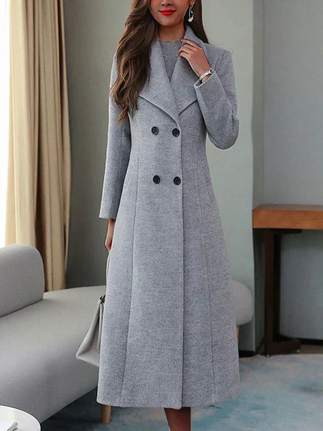 Street Wave Carmen Thick Wool Coat For Women Warmth Timeless Design Easy Care Sustainable Cozy Everyday Wear