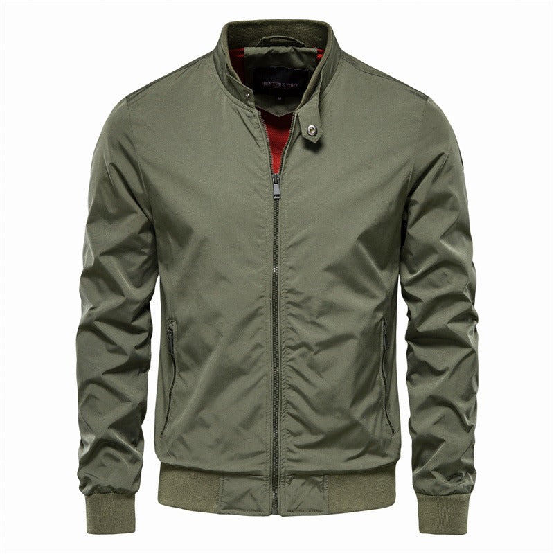 Avelena Trend Outerwear Bomber Jacket Weatherproof Lightweight For Women Street Wave