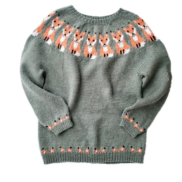 Street-Wave Nordic Wool Blend Knit Sweater For Women, Cozy Soft Comfort And Timeless Nordic Design