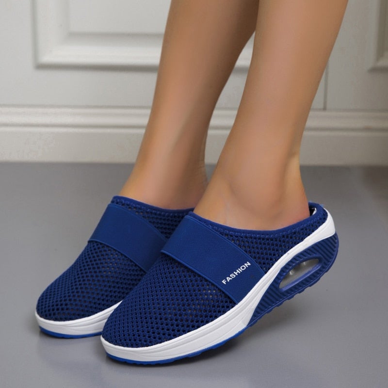 Street-Wave Womens Air Cushion Shoes With Orthopedic Comfort For Women On The Go