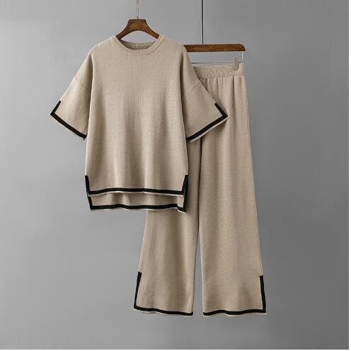 Serenity Korean Style Two Piece Set Women Lightweight Breathable Chic Casual Summer Outfit