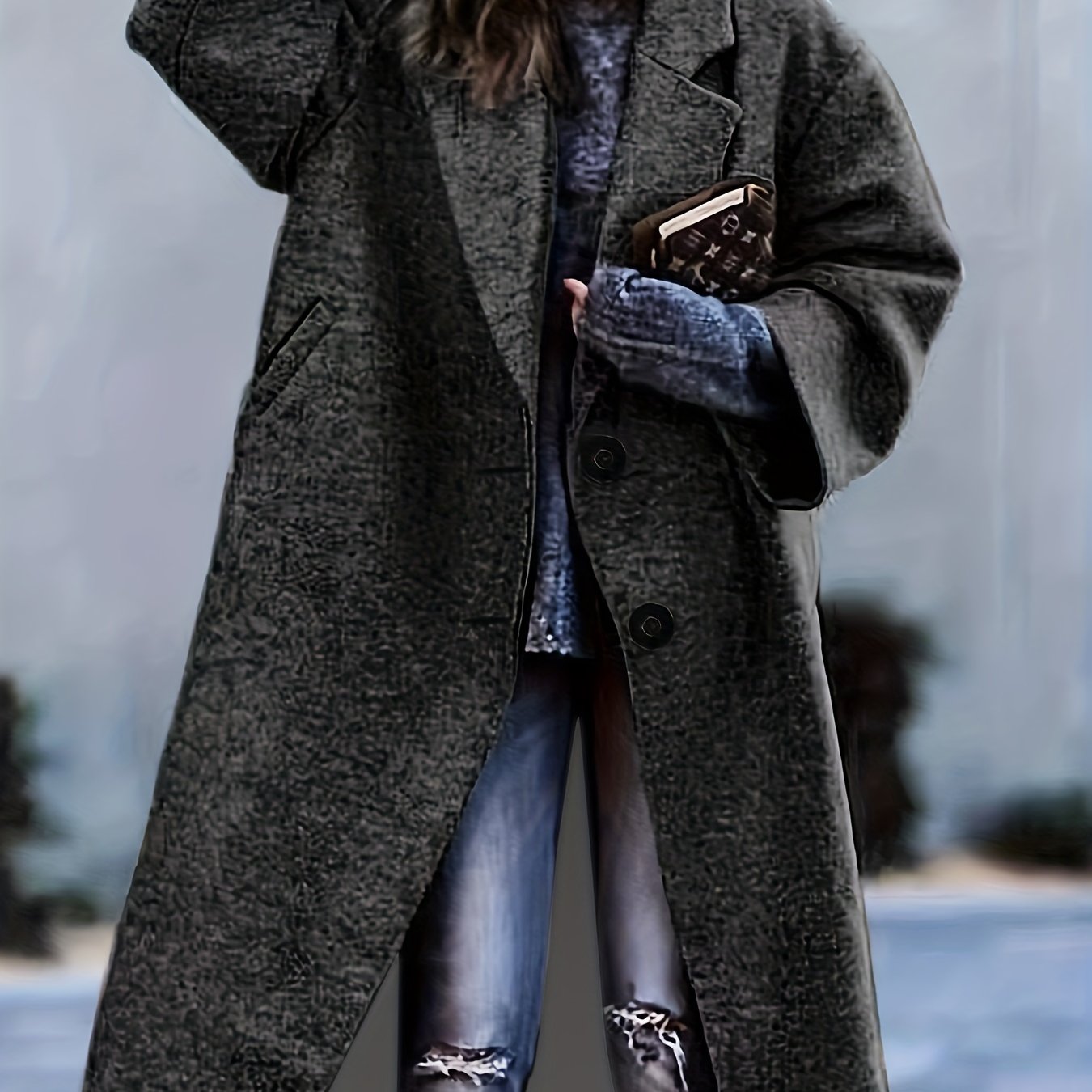 Street-wave Lime Green Tailored Coat For Women Elegant Yet Comfortable Outerwear For Modern Fashion Lovers
