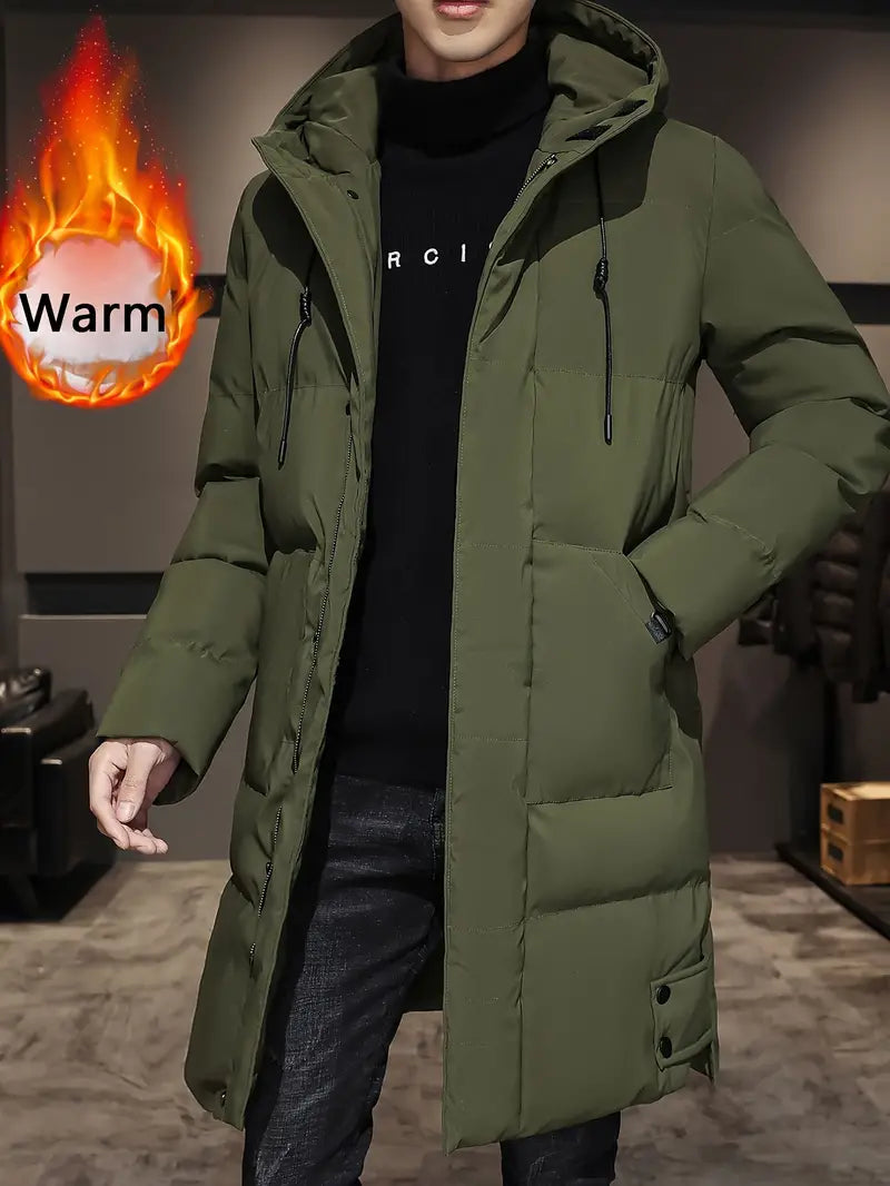 Street-Wave Ultra Warm Fleece Jacket For Men With Cozy Insulation And Practical Pockets