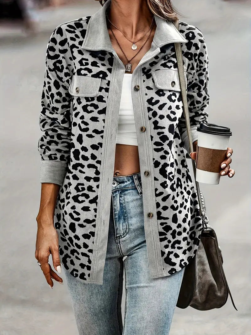 Street-wave Leopard Print Jacket For Bold Fashion Lovers Standout Style And Premium Quality