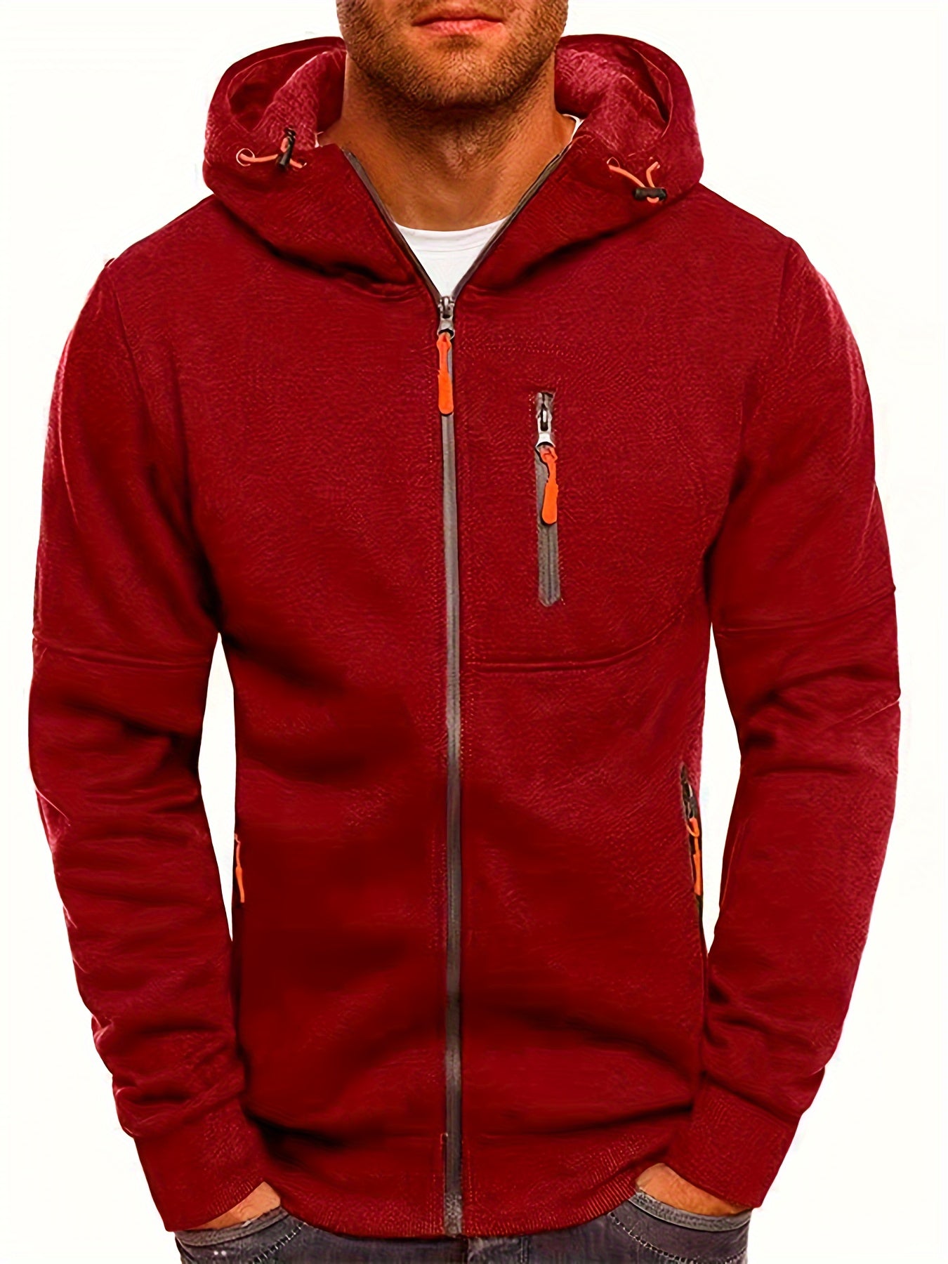 Street-Wave Zip Hoodie For Outdoor Enthusiasts Breathable Comfort Versatile All-Season Wear