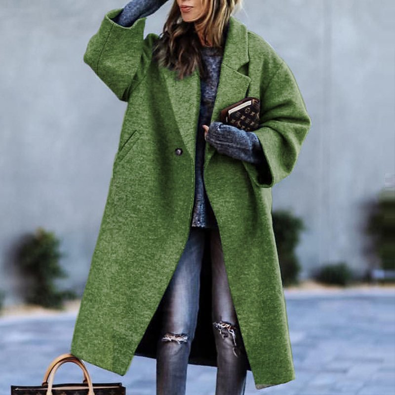 Street Wave Women's Versatile Plaid Winter Coat For Cozy Warmth And Everyday Chic