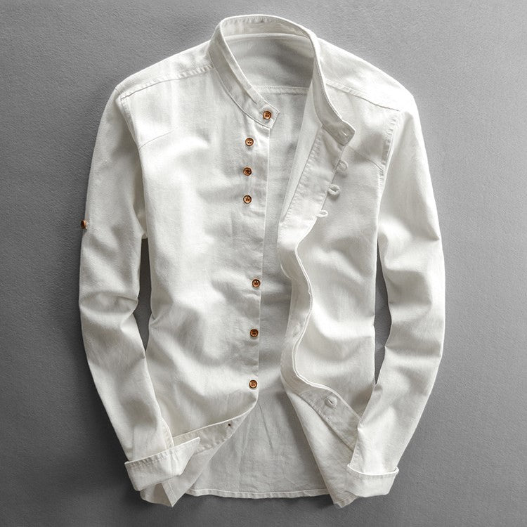 Zephyrus Mens Long Sleeve Shirt By Street-Wave - Elegant Comfort, Premium Fabric For Stylish Professionals